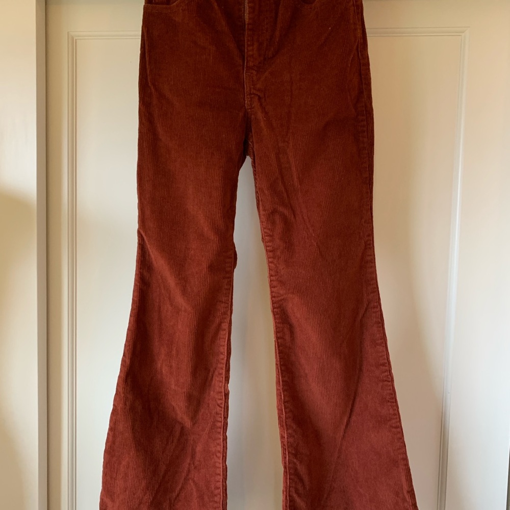 Levi's 70’s Flare Rust Corduroy Jeans
